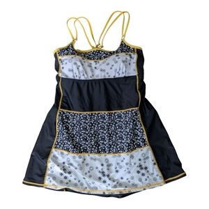 Île Moorea One Piece Swimsuit Crossiver Adjustable Straps